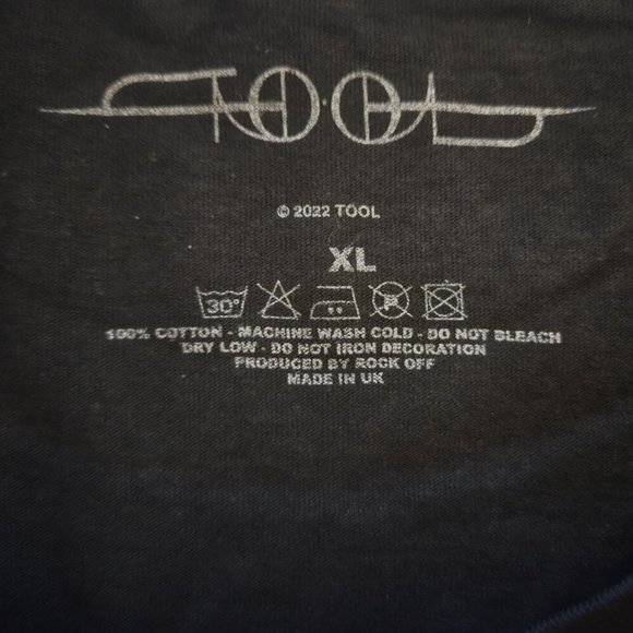 Tool Wirebox Logo metal progressive rock Official T-Shirt XL NWT UK made - Picture 7 of 7